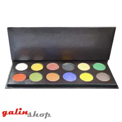 پالت ۱۲ رنگ سایه چشم یو تری اف U3F مدل METAL