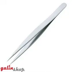 پنس کاشت مژه سر صاف استیل