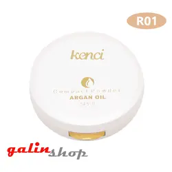 پنکک SPF8 کنسی حاوی روغن آرگان و آلوئه ورا شماره KENCI R01