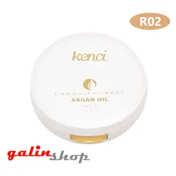 پنکک SPF8 کنسی حاوی روغن آرگان و آلوئه ورا شماره KENCI R02