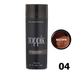 پودر پرپشت کننده مو تاپیک رنگ قهوه ای Toppik Brown