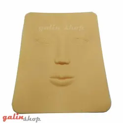 پوست تمرین تاتو صورت مخصوص چشم و لب