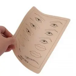 پوست مصنوعی تمرین تاتو مخصوص صورت