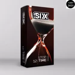 کاندوم تاخیری سیکس SIX حاوی لیدوکائین بسته12 عددی
