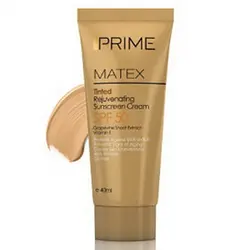 کرم ضد آفتاب جوان کننده پریم مدل Prime Matex Tinted SPF50