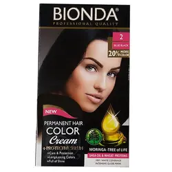 کیت رنگ مو بیوندا پر کلاغی شماره BIONDA 2