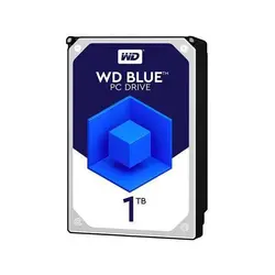 هارددیسک اینترنال وسترن دیجیتال ظرفیت 1 ترابایت WD BLUE 7200 RPM 1TB