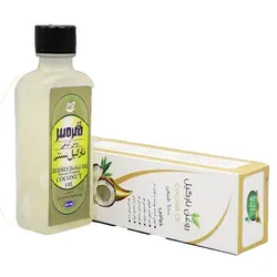 خرید روغن نارگیل (55 میلی لیتر) دکتر خیراندیش | تضمین بهترین قیمت | عطاری آنلاین گندم کالا