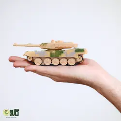 ماشین تانک فلزی نظامی