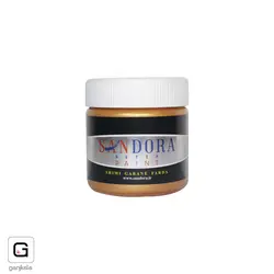 رنگ اکریلیک تزئینی اکلیلی طلایی سیر ربعی 112 ساندورا