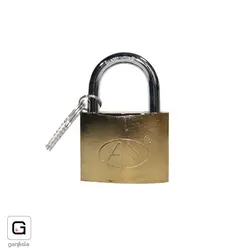 قفل آویز طلایی آوفون سایز 75