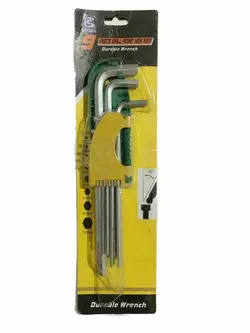 آچار آلن ستاره کارتی کوتاه