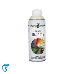 اسپری رنگ استخوانی دوپلی کالر مدل RAL 1015 حجم 400 میلی لیتر