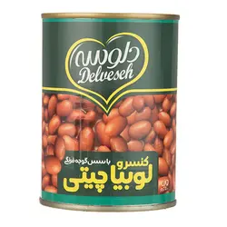 خرید کنسرو لوبیاچیتی 400 گرمی دلوسه - فروشگاه اینترنتی گانوکو