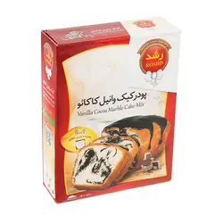 خرید پودر کیک وانیل کاکائو 500 گرمی رشد - فروشگاه اینترنتی گانوکو