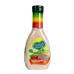 خرید سس هزار جزیره 430 گرمی دلوسه - فروشگاه اینترنتی گانوکو