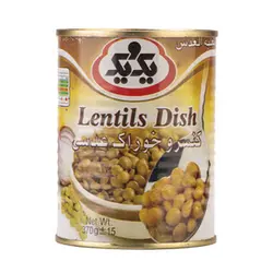 خرید کنسرو عدسی درب آسان باز شو 370 گرمی یک و یک - فروشگاه اینترنتی گانوکو