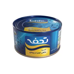 خرید کنسرو ماهی تن در روغن گیاهی کلیددار 180 گرمی تحفه - فروشگاه اینترنتی گانوکو