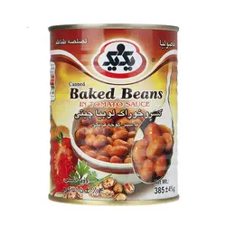 خرید کنسرو لوبیا چیتی با سس 385 گرمی یک و یک - فروشگاه اینترنتی گانوکو
