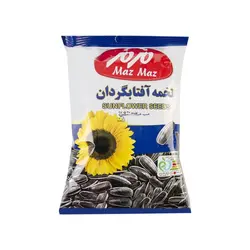 خرید تخمه آفتابگردان 110 گرمی مزمز - فروشگاه اینترنتی گانوکو