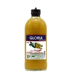 خرید سس فلفل زرد تند 474 گرمی گلوریا - فروشگاه اینترنتی گانوکو