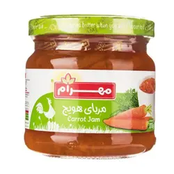 خرید مربا هویج 275 گرمی مهرام - فروشگاه اینترنتی گانوکو