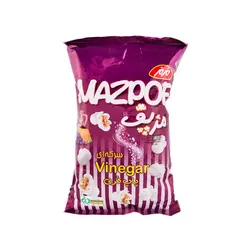 خرید پاپ کورن سرکه متوسط 60 گرمی مزمز - فروشگاه اینترنتی گانوکو