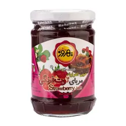 خرید مربا توت فرنگی 320 گرمی بهروز - فروشگاه اینترنتی گانوکو