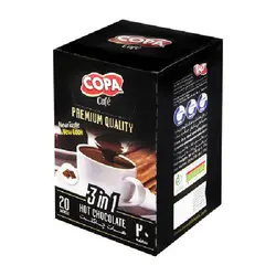 خرید هات چاکلت 20 عددی 18 گرمی کوپا - فروشگاه اینترنتی گانوکو