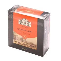 خرید چای تی بگ معطر 100 عددی چای احمد - فروشگاه اینترنتی گانوکو