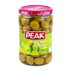 خرید زیتون سوپر ویژه 650 گرمی پیک - فروشگاه اینترنتی گانوکو