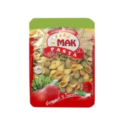خرید ماکارونی فرمی شلز سبزیجات 500 گرمی مک - فروشگاه اینترنتی گانوکو