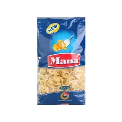 خرید پاستا شیپوری 500 گرمی مانا - فروشگاه اینترنتی گانوکو