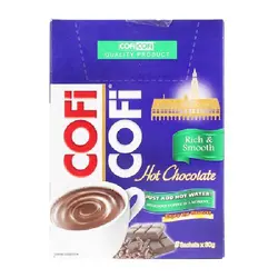 خرید هات چاکلت جعبه 240 گرمی 8 عددی کافی کافی - فروشگاه اینترنتی گانوکو
