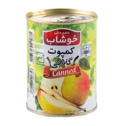 خرید کمپوت گلابی کلیددار 350 گرمی خوشاب - فروشگاه اینترنتی گانوکو