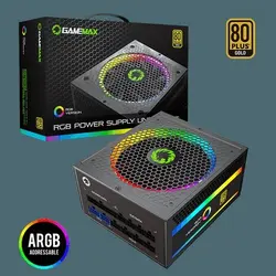 پاور گیمینگ گیم‌مکس مدل RGB 750 Gold