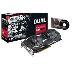 کارت گرافیک ASUS Dual series Radeon RX 580 4GB OC edition (دست دوم)