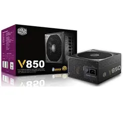 منبع تغذیه Cooler Master مدل V850 80PLUS GOLD - جیفورس | خرید تجهیزات گیمینگ، ماینینگ و کارت گرافیک‌