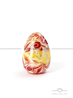 تخم مرغ لاستر صدفی رنگارنگ