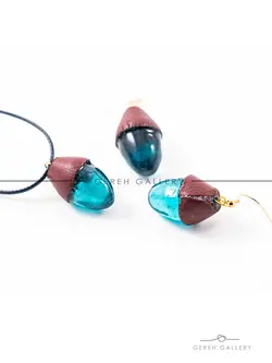 نیم ست بلوط | زیور آلات دست ساز | صنایع دستی ایرانی | گره گالری