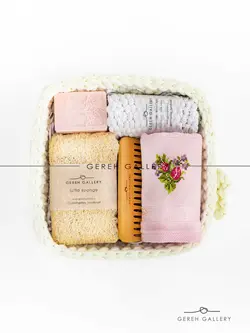 ست کادویی حمام – سبد تریکو