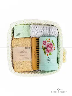 ست کادویی حمام – سبد تریکو