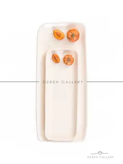 مزه خوری سرامیکی کدو | فروشگاه صنایع دستی گره گالری | خرید آنلاین صنایع دستی، کادو و هدایای تبلیغاتی