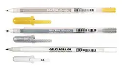 روان نویس نقره ای ساکورا مدل ژله ای