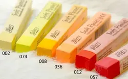 پاستل گچی گالری کد 053 (dark naples ochre)