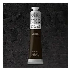 رنگ روغن وینزور وینتون Ivory Black کد 331 (حجم 200 میلی لیتر)