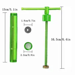 تپانچه فوندانت 20 عددی - اکسترودر (metal clay extruder)