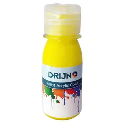 رنگ اکریلیک زرد دریژنو مدل ART (حجم 60 میلی لیتر)