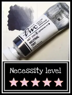 آبرنگ فوق آرتیست شین هان PWC سری B رنگ (Nautral Tint 687)