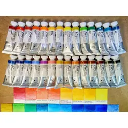 آبرنگ فوق آرتیست PWC شین هان ۳۲ رنگ Extra Fine Artists 15ml